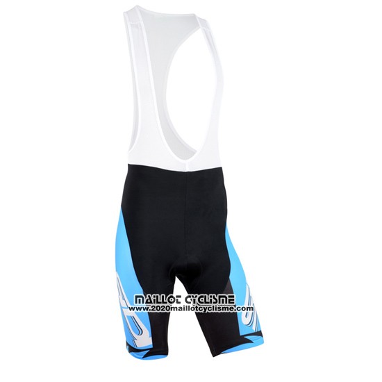 2015 Maillot Ciclismo Castelli SIDI Azur et Blanc Manches Courtes et Cuissard